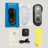 Le Xiangyu's new tuya M9 smart low-power wireless wifi video intercom doorbell monitoring waterproof base cloud storage details Picture